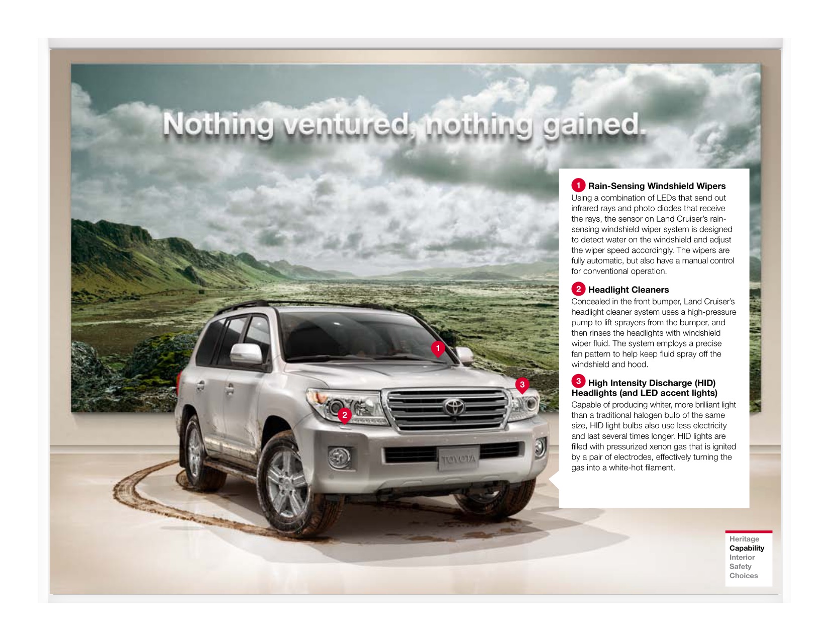 2013 Toyota Land Cruiser Brochure Page 5
